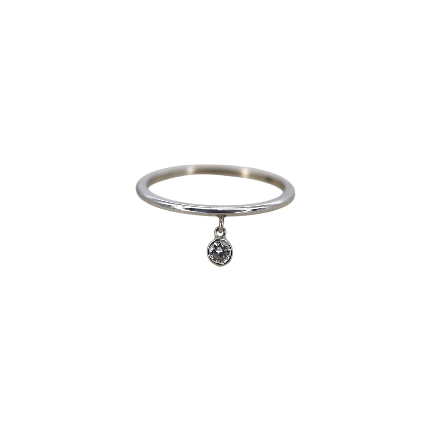 Upcycled, Antique-Inspired 14k Gold Diamond Charm Ring - Petra Star