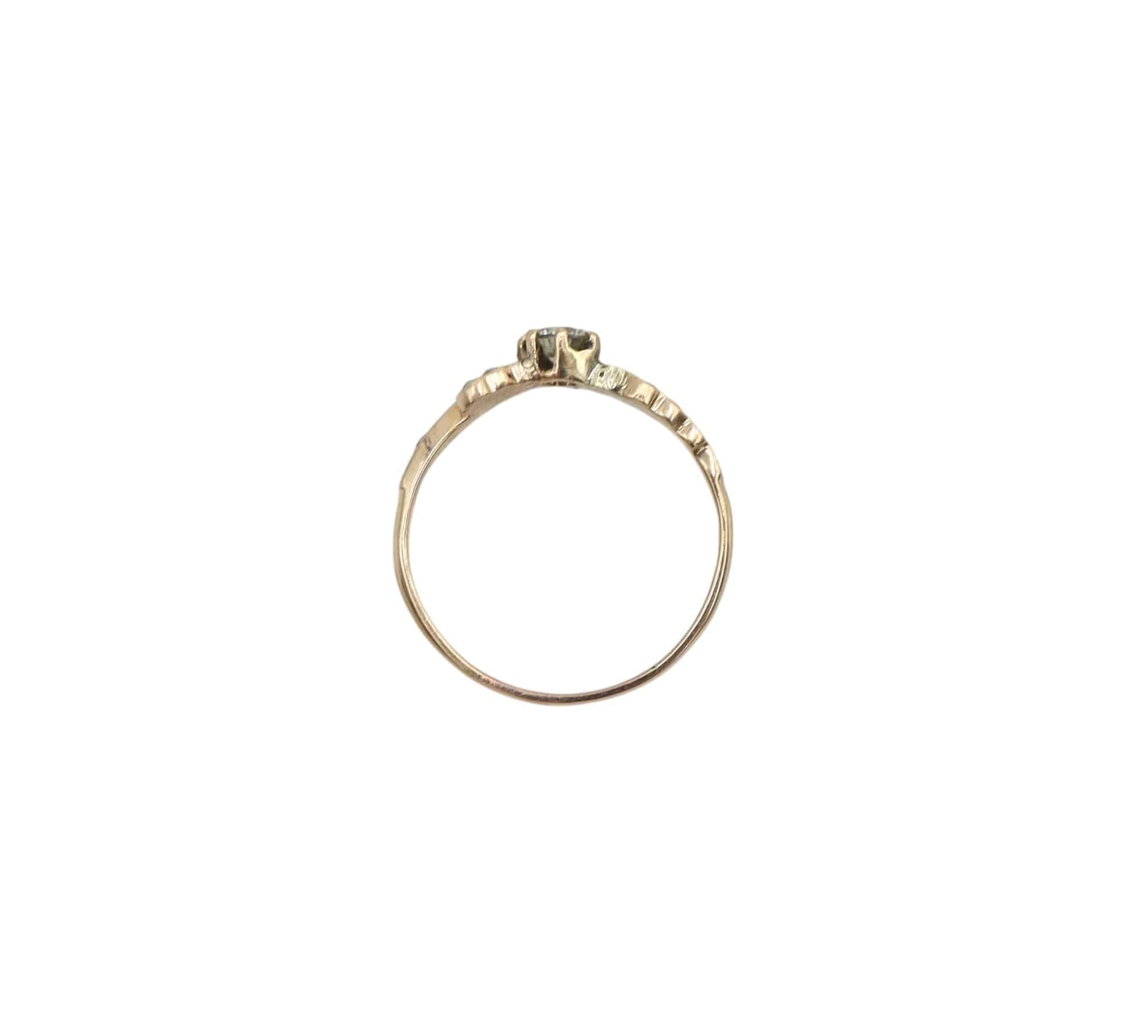 Victorian Diamond Ring with Pearls & Diamonds - Petra Star