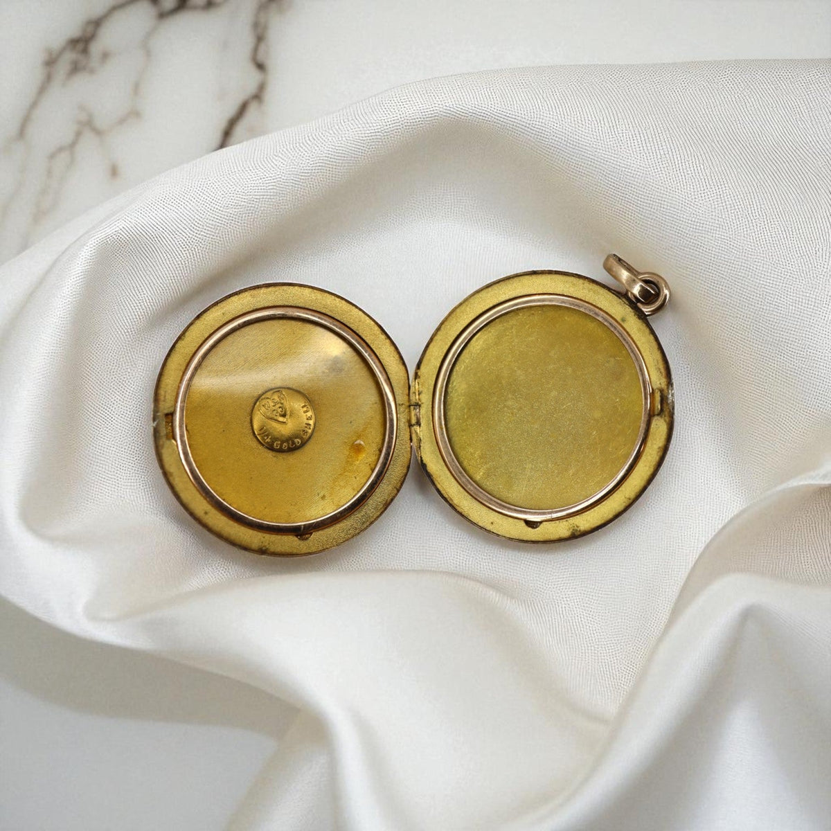 Victorian Gold Filled Locket - Petra Star