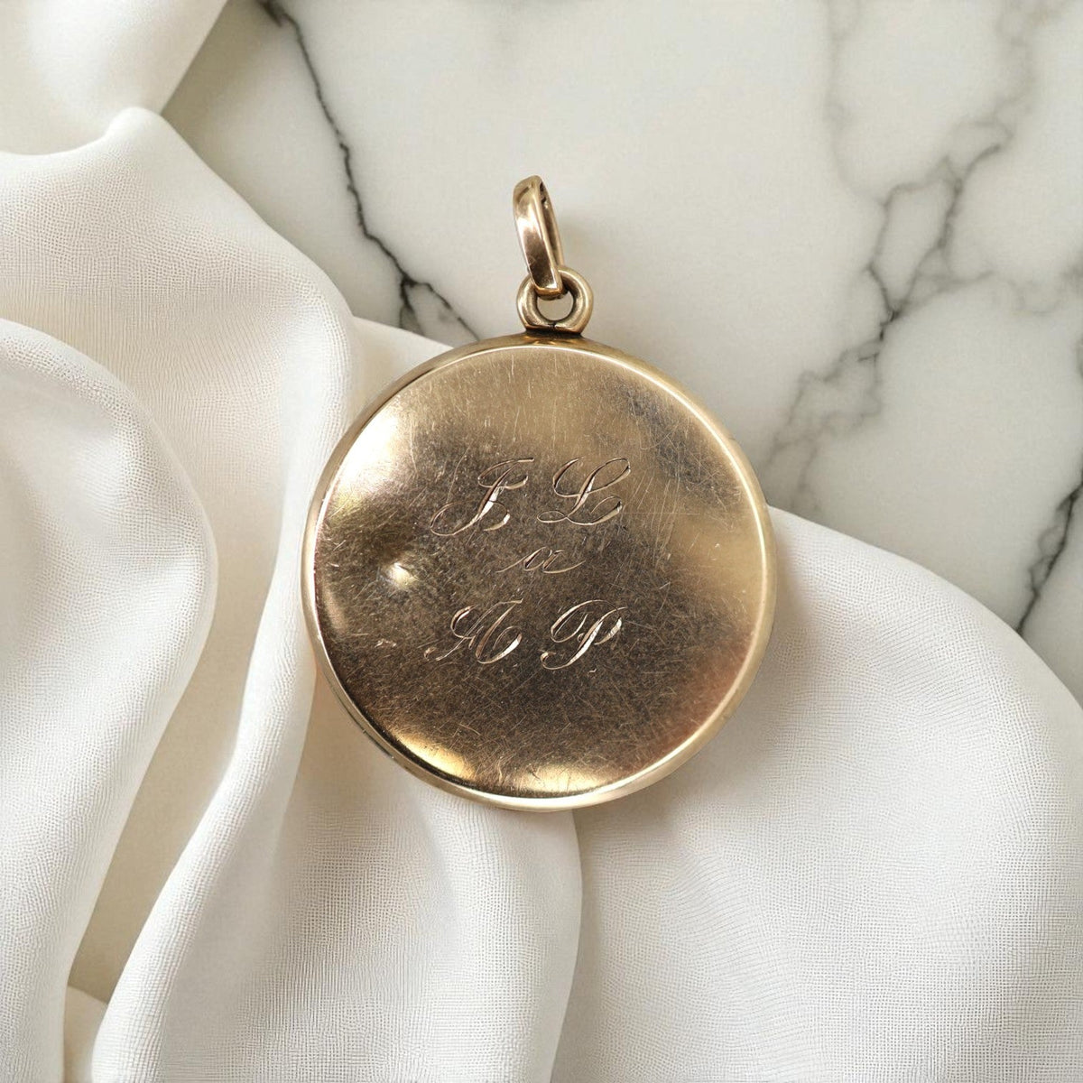 Victorian Gold Filled Locket - Petra Star