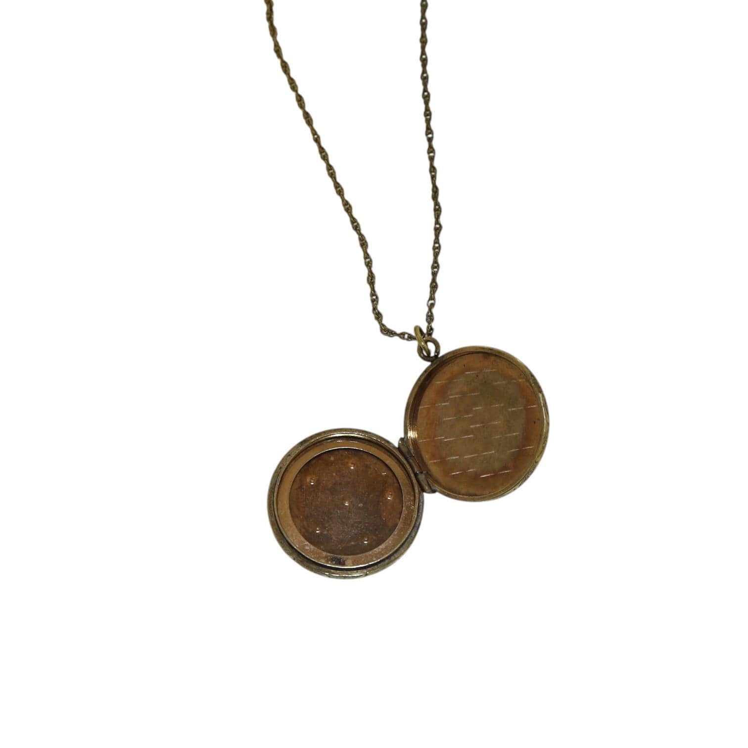 Victorian Picture Locket Pendant Charm Gold Filled - JL1838 - Petra Star