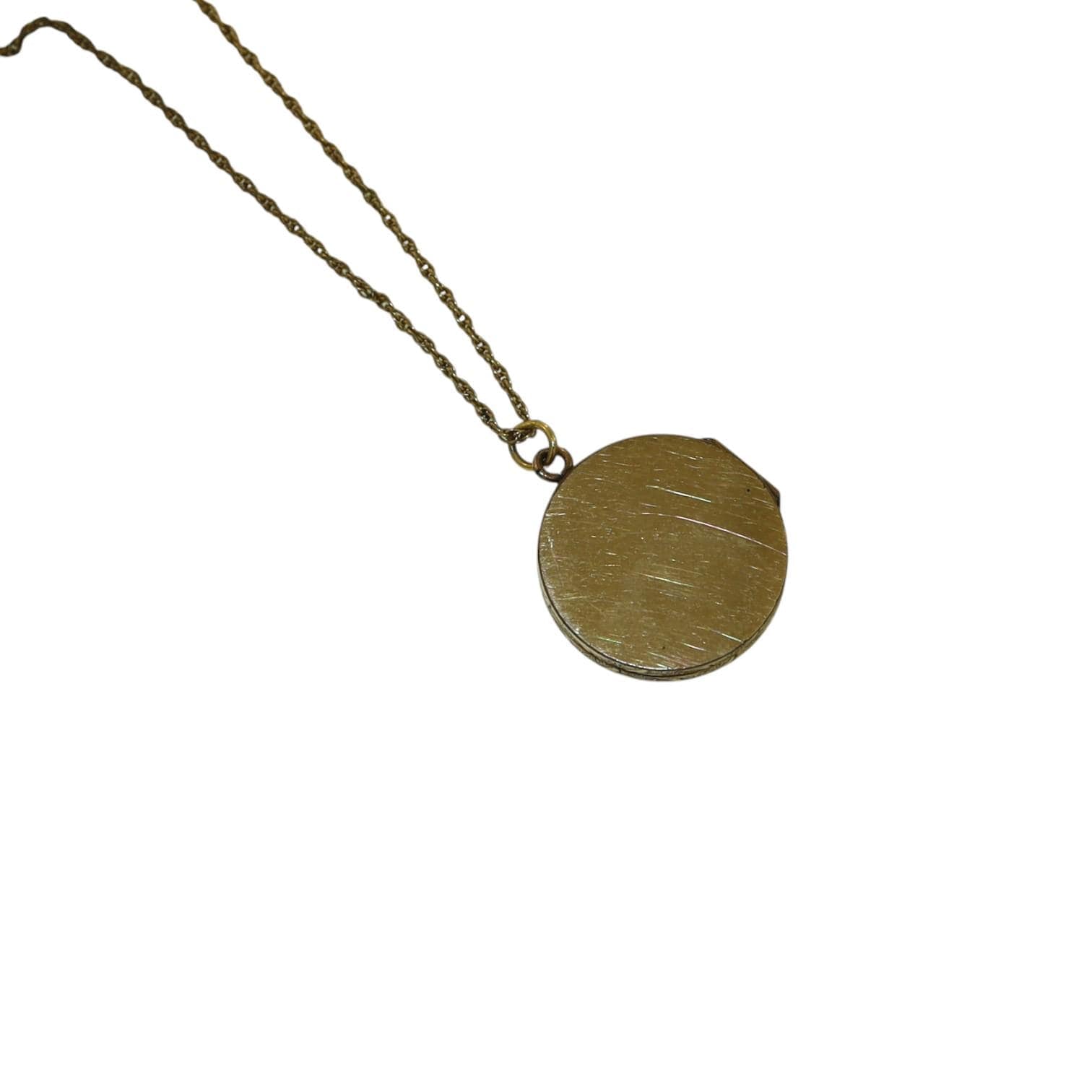 Victorian Picture Locket Pendant Charm Gold Filled - JL1838 - Petra Star