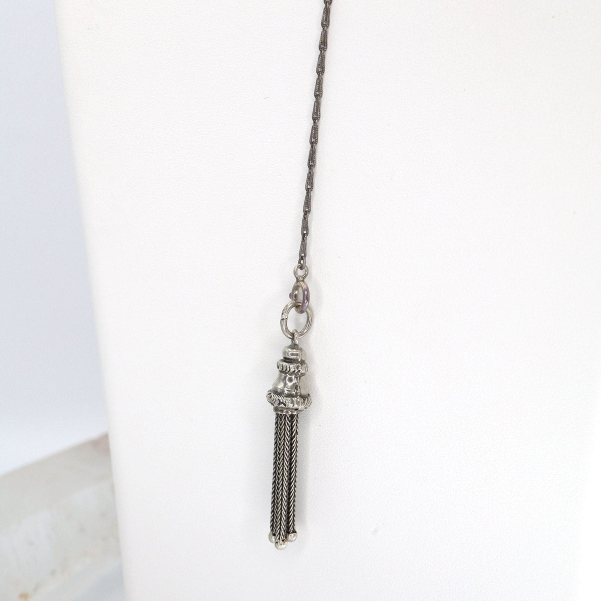 Victorian Silver Tassel Pendant - Petra Star