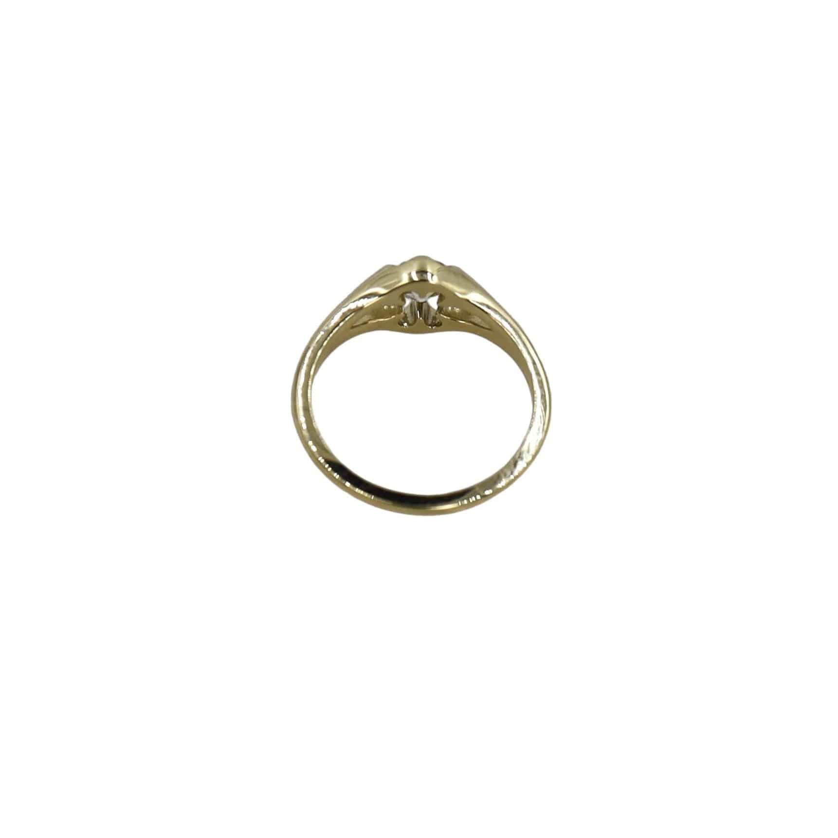 Victorian-Style Belcher Ring Mounting for 5mm Stone (Made to Order) - Petra Star