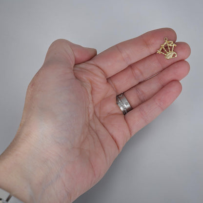Vintage 14k Gold Bagpipe Charm | Scottish Heritage | Circa 1970s | PPLD 585 Hallmark | Petra Star - Petra Star
